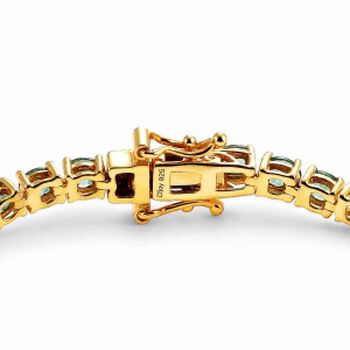 D'Joy AAA Kagem sambisches Smaragd 20cm Armband - 7,29 ct.