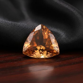AAAA nat&uuml;rlicher goldener Tansanit ungefasster Edelstein, Trillant- und Facettenschliff - 1,20 ct.