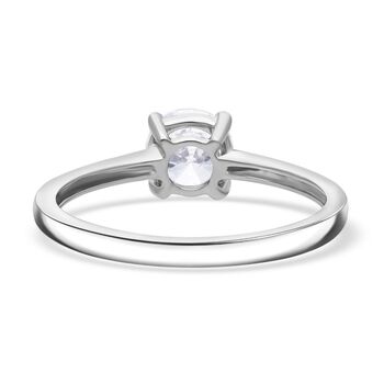 LUXURIANT IGI zertifizierter D-IF Labor Diamant Ring in 950 Platin - 1 ct.