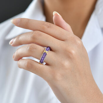 EverTrue AA afrikanischer Amethyst Ring - 5 ct.