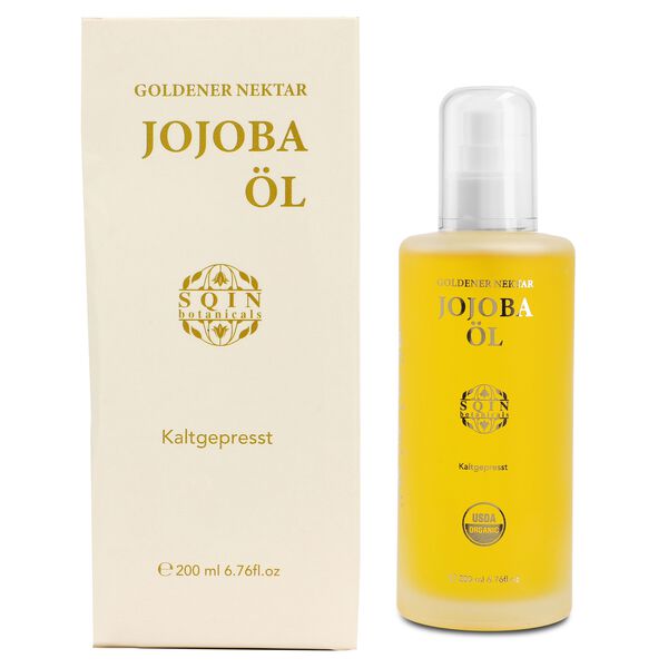 SQIN Botanicals 4er-Set Kaltgepresstes, nat&uuml;rliches Jojoba&ouml;l, 200ml image number 1