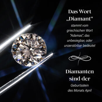 LUXURIANT SI-FG Labor Diamant Halskette, 45 cm - 1 ct.