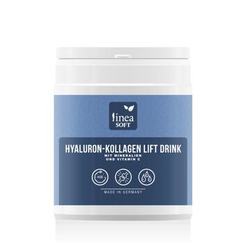 Linea Soft 2er-Set Hyaluron und Collagen Anti-Aging Lift Drink 300 gr - 30 Tage Kur