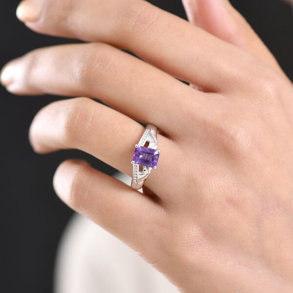 EverTrue bolivianischer Amethyst Ring - 1,50 ct. image number 3