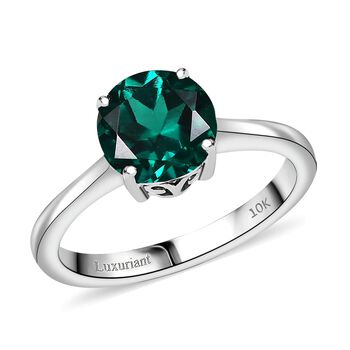 AAA Lab Grown Smaragd Ring 417 Gold (Gr&ouml;&szlig;e 16.50) ca. 2.10 ct