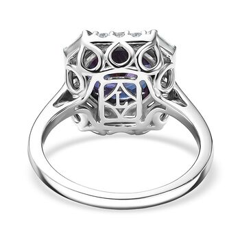 Luxuriant - AAA Lab Grown Alexandrit, Lab Grown Diamant Ring 417 Gold (Gr&ouml;&szlig;e 20.00) ca. 5.32 ct
